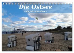 Die Ostsee - Ein Jahr am Meer (Tischkalender 2024 DIN A5 quer), CALVENDO Monatskalender