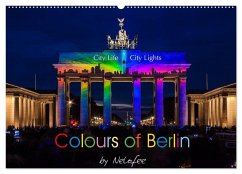 Colours of Berlin (Wandkalender 2024 DIN A2 quer), CALVENDO Monatskalender