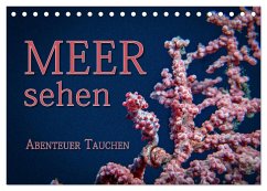 Meer sehen - Abenteuer Tauchen (Tischkalender 2024 DIN A5 quer), CALVENDO Monatskalender