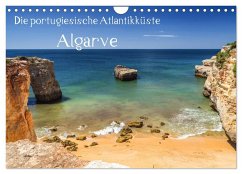 Die portugiesische Atlantikküste - Algarve (Wandkalender 2024 DIN A4 quer), CALVENDO Monatskalender