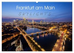 Frankfurt am Main Skylights (Wandkalender 2024 DIN A2 quer), CALVENDO Monatskalender