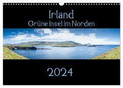Irland - Grüne Insel im Norden (Wandkalender 2024 DIN A3 quer), CALVENDO Monatskalender - Gann (magann), Markus