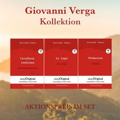 Giovanni Verga Kollektion (Bücher + 3 Audio-CDs) - Lesemethode von Ilya Frank - Verga, Giovanni