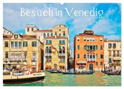 Besuch in Venedig (Wandkalender 2024 DIN A2 quer), CALVENDO Monatskalender
