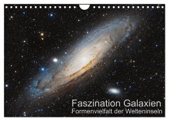 Faszination Galaxien Formenvielfalt der Welteninseln (Wandkalender 2024 DIN A4 quer), CALVENDO Monatskalender