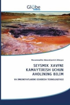 Cover SEYSMIK XAVFNI KAMAYTIRISH UCHUN AHOLINING BILIM