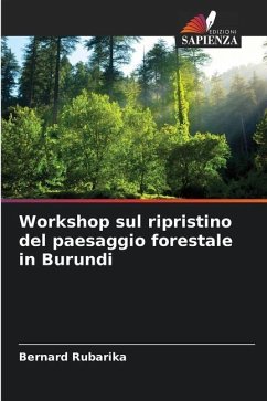 Workshop sul ripristino del paesaggio forestale in Burundi - Rubarika, Bernard