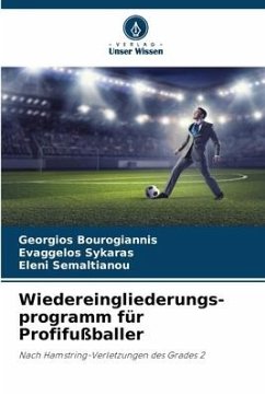 Wiedereingliederungs-programm für Profifußballer - Bourogiannis, Georgios;Sykaras, Evaggelos;Semaltianou, Eleni