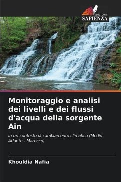 Monitoraggio e analisi dei livelli e dei flussi d'acqua della sorgente Ain - Nafia, Khouldia