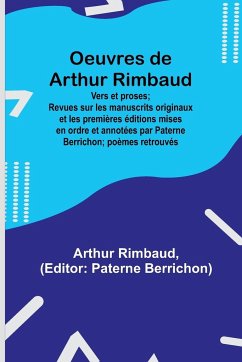 Oeuvres de Arthur Rimbaud - Rimbaud, Arthur