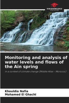 Monitoring and analysis of water levels and flows of the Ain spring - Nafia, Khouldia;Ghachi, Mohamed El