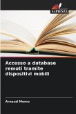 Accesso a database remoti tramite dispositivi mobili