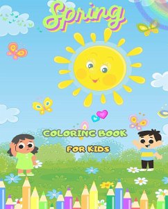 Spring Coloring Book For Kids - Book, My First Coloring