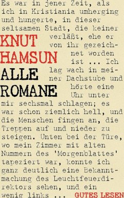 Knut Hamsun - Alle Romane (eBook, ePUB)