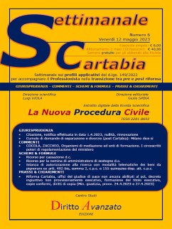 SETTIMANALE CARTABIA n. 6 - Venerdì 12.5.2023 (eBook, ePUB) - Spina, Giulio; Viola, Luigi