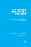 Max Weber's 'Science as a Vocation' (eBook, PDF)