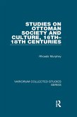 Studies on Ottoman Society and Culture, 16th-18th Centuries (eBook, ePUB)