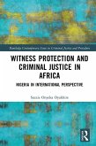 Witness Protection and Criminal Justice in Africa (eBook, PDF)