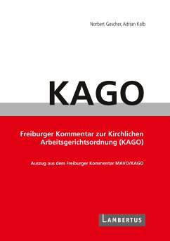 Handbuch KAGO-Kommentar (eBook, PDF) - Gescher, Norbert; Kalb, Adrian