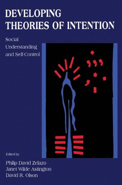 Cover Developing Theories of Intention (eBook, PDF)