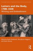 Letters and the Body, 1700-1830 (eBook, ePUB)