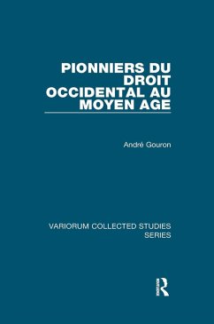 Cover Pionniers du droit occidental au Moyen Age (eBook, ePUB)