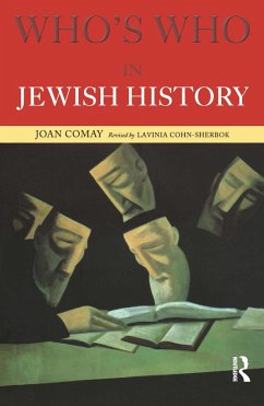 Cover Who's Who in Jewish History (eBook, PDF)