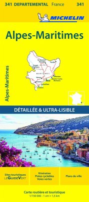 Alpes-Maritimes - Michelin Local Map 341 - Michelin