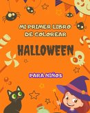 Mi primer libro para colorear de Halloween para niños