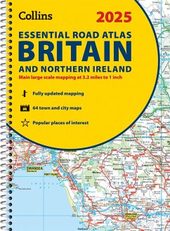2025 Collins Essential Road Atlas Britain and Northern Ireland - Collins Maps