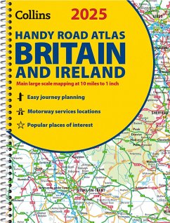 2025 Collins Handy Road Atlas Britain and Ireland - Collins Maps