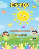 Llibre per pintar d'estiu per a nens - Divertides i fàcils pàgines per pintar d'estiu