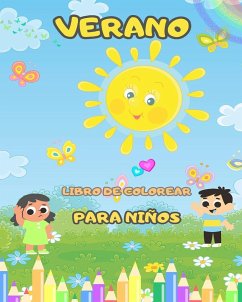 Libro de colorear de verano para niños - Book, The Kids' Summer Coloring