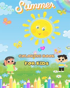 Summer Coloring Book for Kids - Fun and easy summer coloring pages - Book, The Kids' Summer Coloring