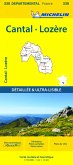 Cantal, Lozire - Michelin Local Map 330
