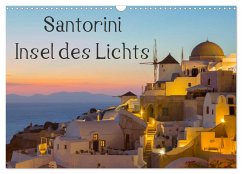 Insel des Lichts - Santorini (Wandkalender 2024 DIN A3 quer), CALVENDO Monatskalender - Klinder, Thomas