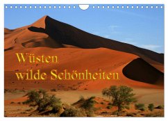 Wüsten, wilde Schönheiten (Wandkalender 2024 DIN A4 quer), CALVENDO Monatskalender - Müller, Erika