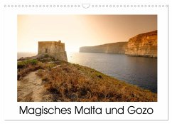 Magisches Malta und Gozo (Wandkalender 2024 DIN A3 quer), CALVENDO Monatskalender