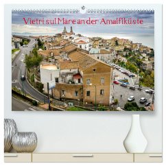 Vietri sul Mare an der Amalfiküste (hochwertiger Premium Wandkalender 2024 DIN A2 quer), Kunstdruck in Hochglanz