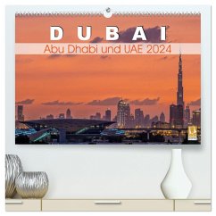 Dubai, Abu Dhabi und UAE 2024 (hochwertiger Premium Wandkalender 2024 DIN A2 quer), Kunstdruck in Hochglanz - Papenfuss, Christoph