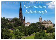 Faszination Edinburgh (Tischkalender 2024 DIN A5 quer), CALVENDO Monatskalender