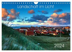 Landschaft im Licht (Wandkalender 2024 DIN A4 quer), CALVENDO Monatskalender - Oliver Schwenn, Dr.