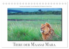 Tiere der Maasai Mara (Tischkalender 2024 DIN A5 quer), CALVENDO Monatskalender - Tewes, Rainer