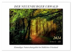 Der Neuenburger Urwald (Wandkalender 2024 DIN A2 quer), CALVENDO Monatskalender