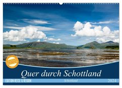 Quer durch Schottland (Wandkalender 2024 DIN A2 quer), CALVENDO Monatskalender