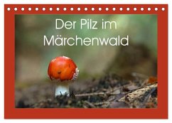 Der Pilz im Märchenwald (Tischkalender 2024 DIN A5 quer), CALVENDO Monatskalender