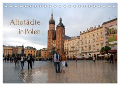 Altstädte in Polen (Tischkalender 2024 DIN A5 quer), CALVENDO Monatskalender
