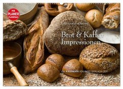 Brot und Kaffee Impressionen 2024 (Wandkalender 2024 DIN A2 quer), CALVENDO Monatskalender