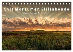Sylt Morsumer Kliffabende Fotografien von Tobias Thiele (Tischkalender 2024 DIN A5 quer), CALVENDO Monatskalender