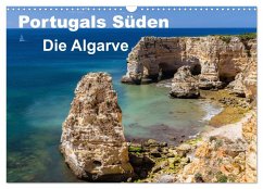 Portugals Süden - Die Algarve (Wandkalender 2024 DIN A3 quer), CALVENDO Monatskalender